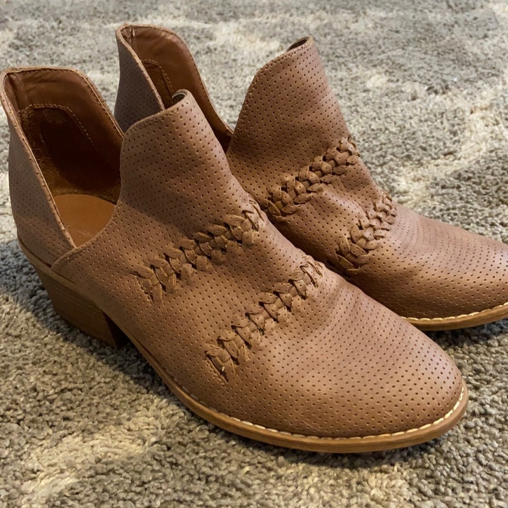 Tan Booties - Universal Thread